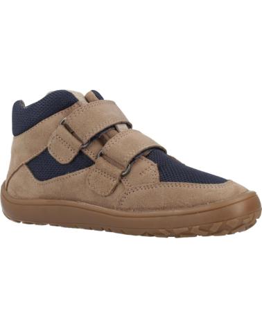 FRODDO G3110266-6: SNEAKERS ALTE CON STRAPPO MARRONE CHIARO E BEIGE BEIGE