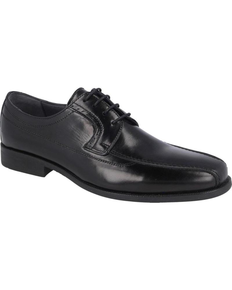 LUISETTI 19303 - ZAPATO DE VESTIR CONFORT NEGRO CON SUELA DE GOMA NEGRO