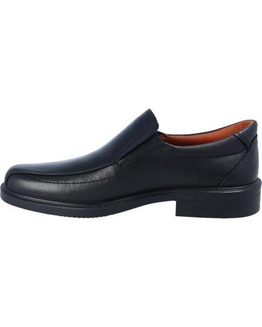 LUISETTI CONFORT STEP - MOCASSIM MASCULINO EM COURO PRETO SEM ATACADORES NEGRO