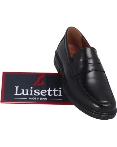 LUISETTI CONFORT CLASS 33660ST SCHWARZER MOKASSIN NEGRO