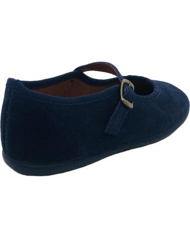 CHUCHES 9030-S RIB 00 - BABIES FILLE COULEUR MARINE MARINO