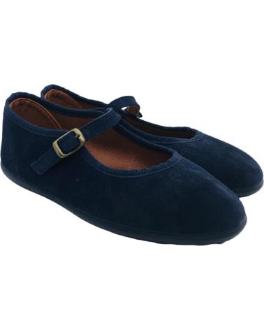 CHUCHES 9030-S RIB 00 - BABIES FILLE COULEUR MARINE MARINO