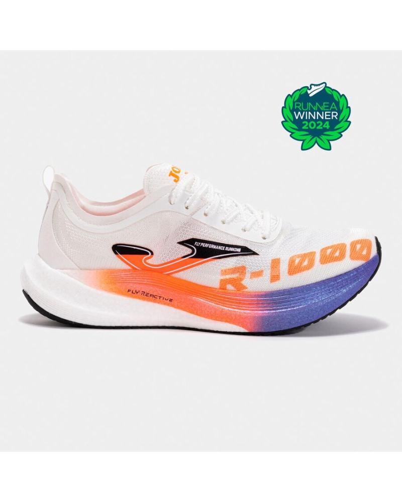 SCARPE DA CORSA JOMA R1000 UNISEX 2502 BIANCO ARANCIO BLANCO-NARANJA