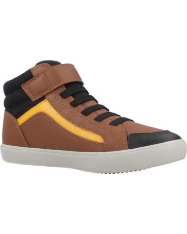 SNEAKERS GEOX J GISLI B C0275 MARRONI C0275