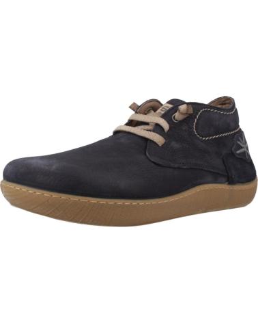 SUNNI SABBI IWAKI 016 NAVY BLUE ANKLE BOOTS MARINO