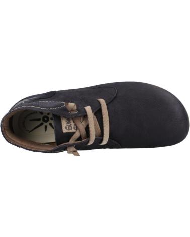 SUNNI SABBI IWAKI 016 NAVY BLUE ANKLE BOOTS MARINO