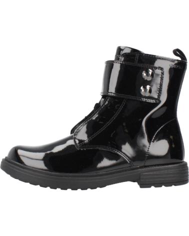 STIVALI GEOX ECLAIR GIRL C9999 NERO VERNICE PER BAMBINA C9999