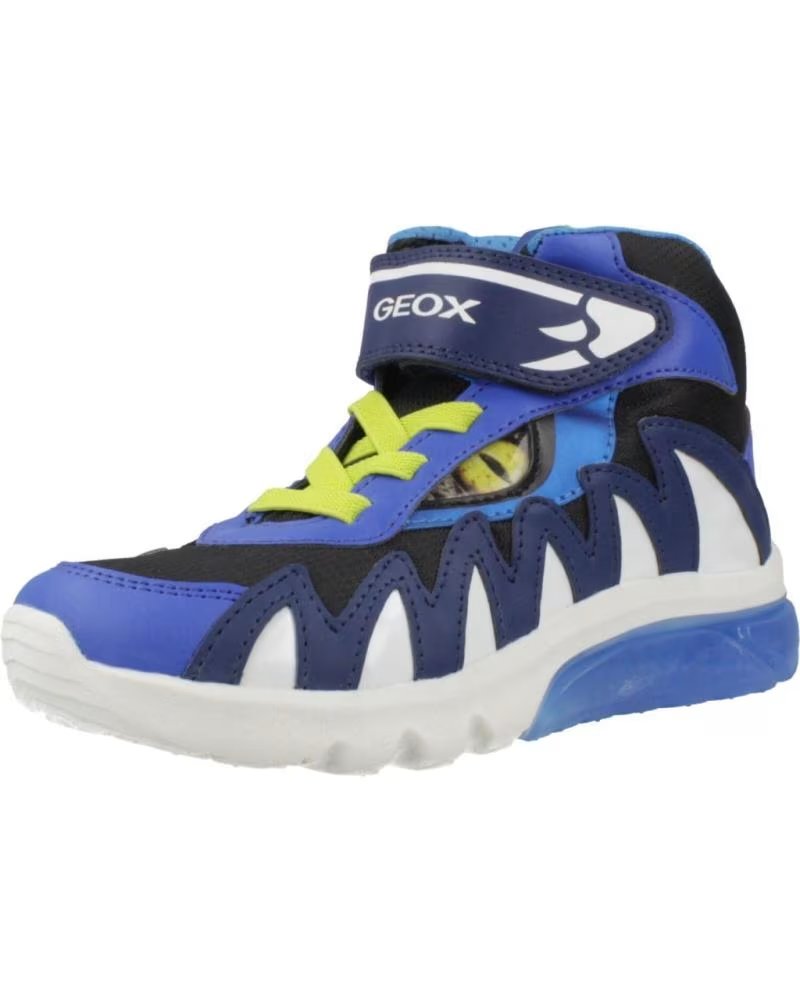 geox J46LBD 05411 J CIBERDRON C0749 NAVY-LIME