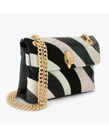 KURT GEIGER LONDON MINI KENSINGTON UMHÄNGETASCHE SCHWARZ CHRCL CHRCL