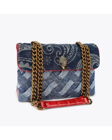 KURT GEIGER LONDON KENSINGTON UMHÄNGETASCHE MARINEBLAU NAVY