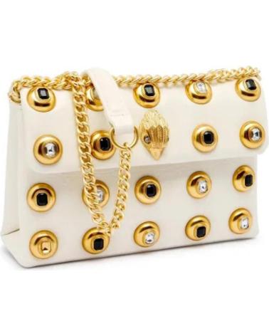 KURT GEIGER LONDON MITTELGROSSE KENSINGTON GEMS UMHÄNGETASCHE WEISS NTRL NTRL