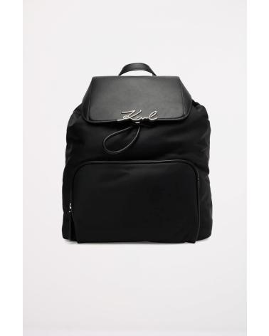 Startseite-KARL-LAGERFELD-MOCHILAS-MUJER-MODELO-SIGNATURE-NYLON-MD-BACKP-COLOR-NEGRO-B-BLKNKL