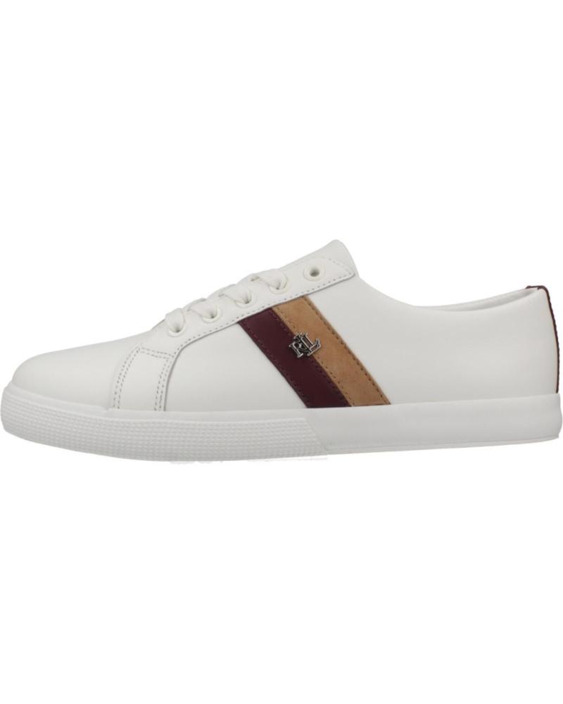 SNEAKERS POLO RALPH LAUREN JANSON II BIANCHE WHITE
