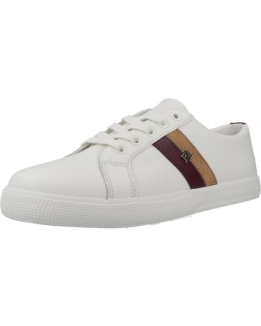 SNEAKERS POLO RALPH LAUREN JANSON II BIANCHE WHITE