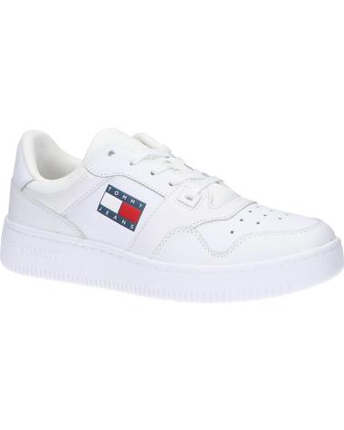 Sportivo per Donna TOMMY HILFIGER EN0EN01723 RETRO BASKET WMN ESS YBR WHITE