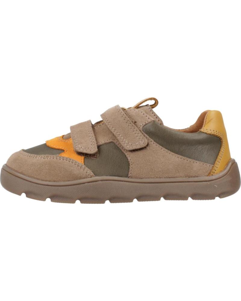 KINDER-SNEAKER FRODDO G3130274 BRAUN MIT KLETTVERSCHLUSS DRKGRN