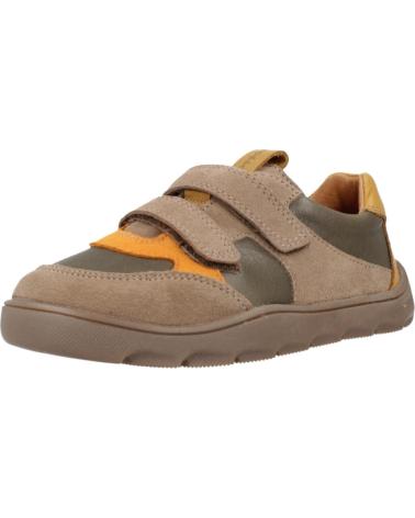 KINDER-SNEAKER FRODDO G3130274 BRAUN MIT KLETTVERSCHLUSS DRKGRN