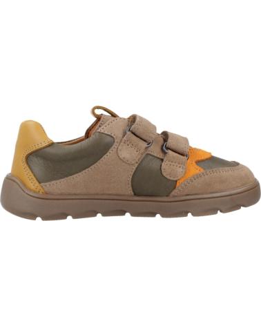 KINDER-SNEAKER FRODDO G3130274 BRAUN MIT KLETTVERSCHLUSS DRKGRN