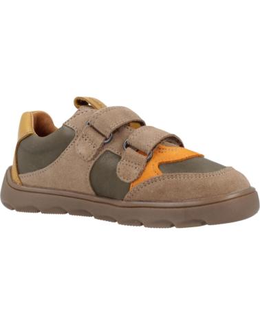 KINDER-SNEAKER FRODDO G3130274 BRAUN MIT KLETTVERSCHLUSS DRKGRN