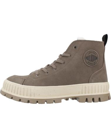 PALLADIUM PALLASHOCK ZIP GREY - URBAN ZIPPER ANKLE BOOT FOR WOMEN ROCKS