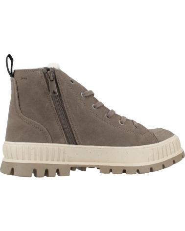 PALLADIUM PALLASHOCK ZIP GREY - URBAN ZIPPER ANKLE BOOT FOR WOMEN ROCKS