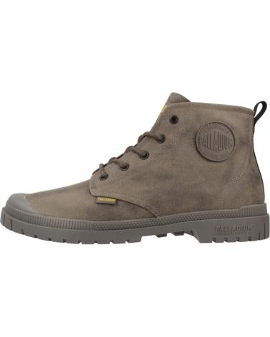 PALLADIUM PAMPA SP20 HI WAX ANKLE BOOTS IN BROWN BROWN
