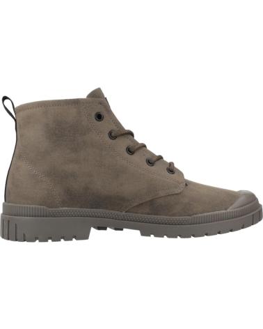 PALLADIUM PAMPA SP20 HI WAX ANKLE BOOTS IN BROWN BROWN