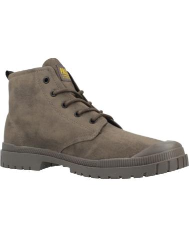 PALLADIUM PAMPA SP20 HI WAX ANKLE BOOTS IN BROWN BROWN
