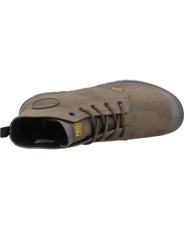 PALLADIUM PAMPA SP20 HI WAX ANKLE BOOTS IN BROWN BROWN