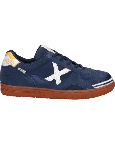 Woman and girl and boy Trainers MUNICH 1500323 GRESCA KID 323 AZUL