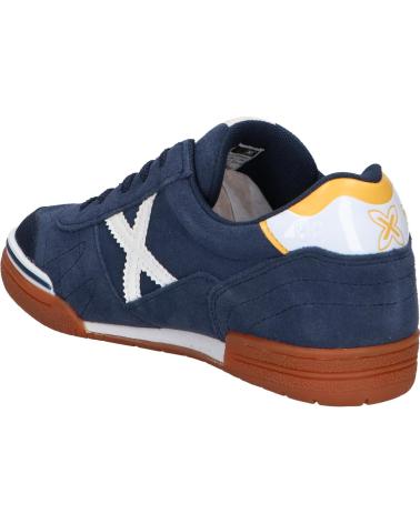 Woman and girl and boy Trainers MUNICH 1500323 GRESCA KID 323 AZUL
