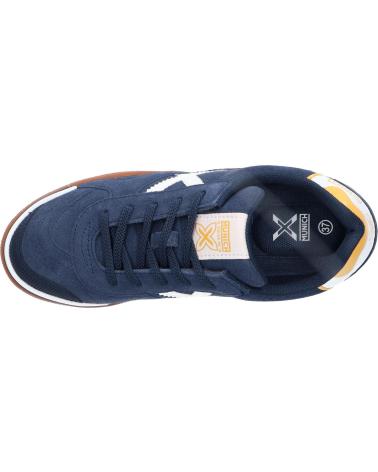 Woman and girl and boy Trainers MUNICH 1500323 GRESCA KID 323 AZUL