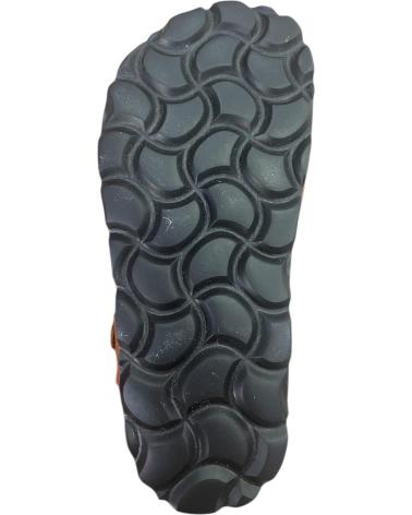 SANDALE EN CUIR ALADINO 1907 BLEU MARINE AZUL