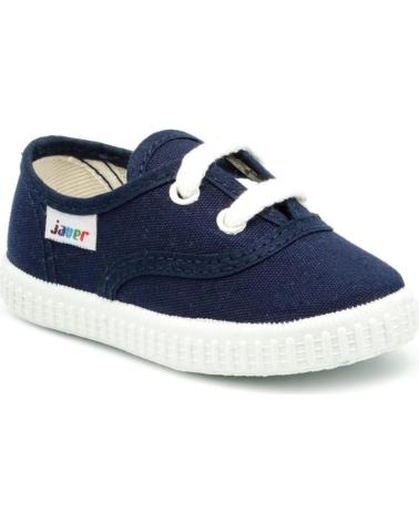 SNEAKERS IN TELA JAVER BLU MARINO CON LACCI MODELLO VICTORIA 60 VARIOS COLORES