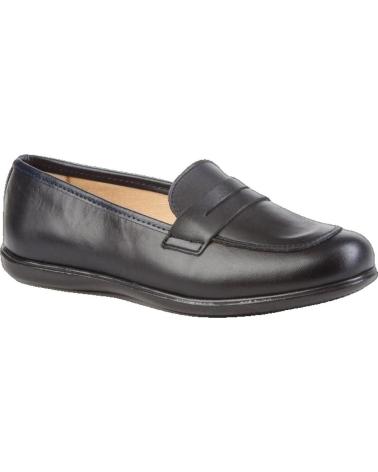 ANGELITOS MOCASSINO IN PELLE MODELLO 466 BLU MARINO AZUL