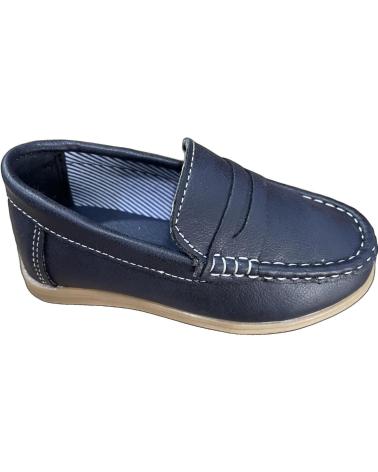 CLASSIC BUBBLE BOBBLE FH66 NAVY LOAFERS AZUL
