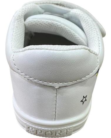 BARFUSS-SNEAKER BUBBLE BOBBLE C1358 WEISS BLANCO