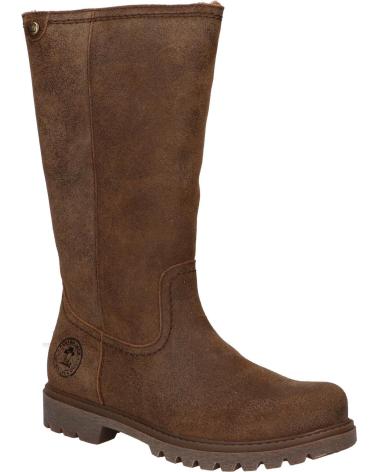 Bottes pour Femme PANAMA JACK BAMBINA B138 VELOUR MARRON - BROWN