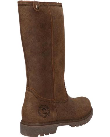 Bottes pour Femme PANAMA JACK BAMBINA B138 VELOUR MARRON - BROWN