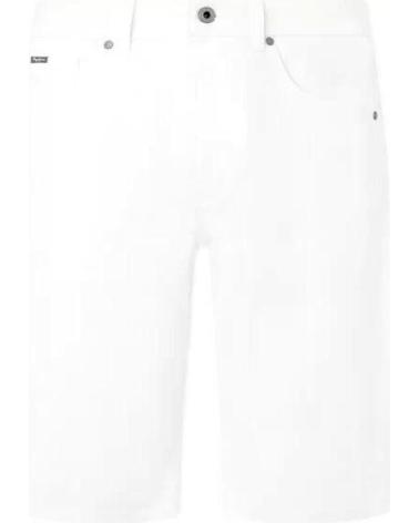 PEPE JEANS BERMUDA SLIM BIANCO PM801075TC3 BLANCO
