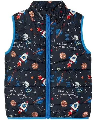 NAME IT CHALECO ACOLCHADO CON ESTAMPADO ESPACIAL PARA NIÑO NAME IT AZUL MARINO