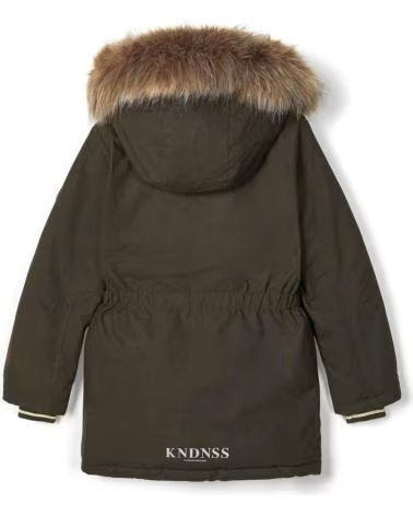 NAME IT PARKA CON CAPPUCCIO E PELLICCIA SINTETICA 13182584 VERDE