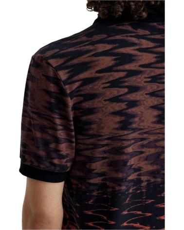 Inizio-FRED-PERRY-POLO-CON-GRAFITI-M7732-NEGRO