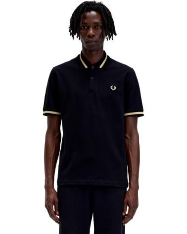 POLO FRED PERRY M2 NERO NEGRO
