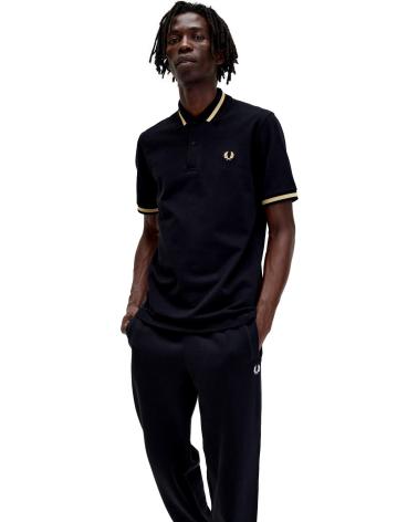 POLO FRED PERRY M2 NERO NEGRO