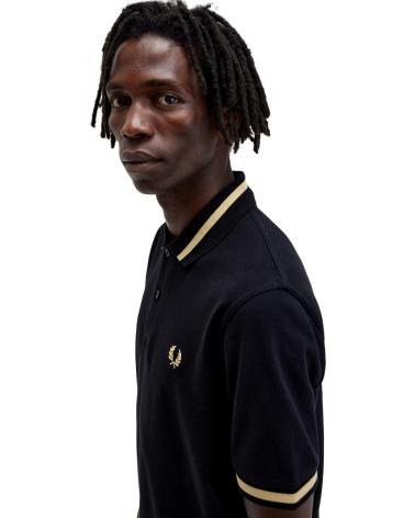 POLO FRED PERRY M2 NERO NEGRO