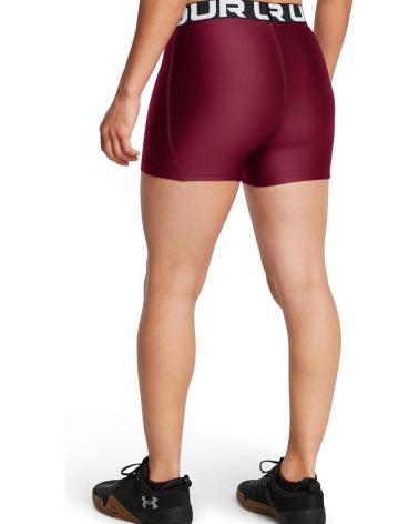 UNDER ARMOUR SHORT DE COMPRESSION HEATGEAR 1383629 BORDEAUX BLANCO