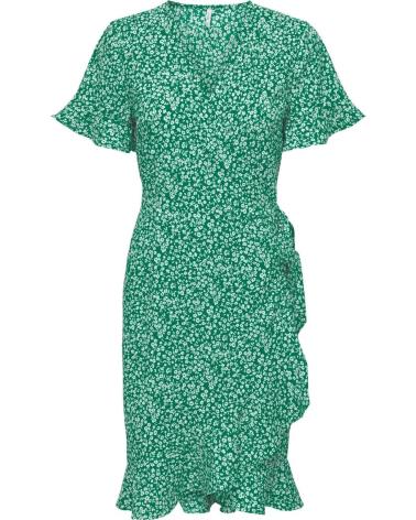 VESTITO STAMPATO ONLY VERDE - MODELLO 15288846 VERDE