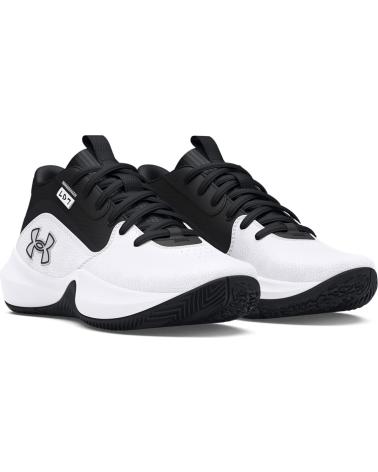 UNDER ARMOUR ZAPATILLAS BALONCESTO UNDER ARMOUR BLANCO Y NEGRO MULTICOLOR
