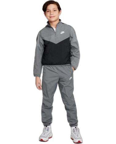 NIKE SPORTSWEAR TUTA FD3058 - COMPLETO SPORTIVO GRIGIO GRIS